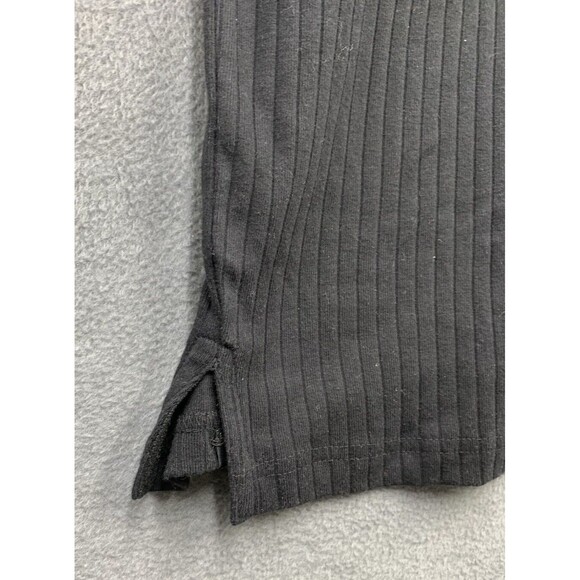 Men's Black Casual Button Down Shirt - Picture 12 of 13